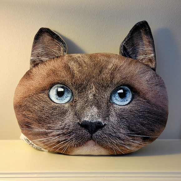 Almar Other - Tabby Cat Accent Pillow Cat Pillow Blue Eyed Cat Pillow Cat Lovers Accent Pillow
